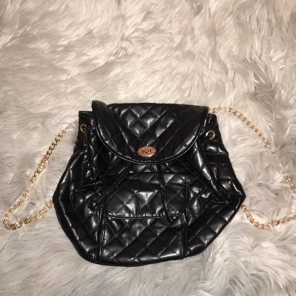 Ariana Grande Handbags - Mini Black Backpack